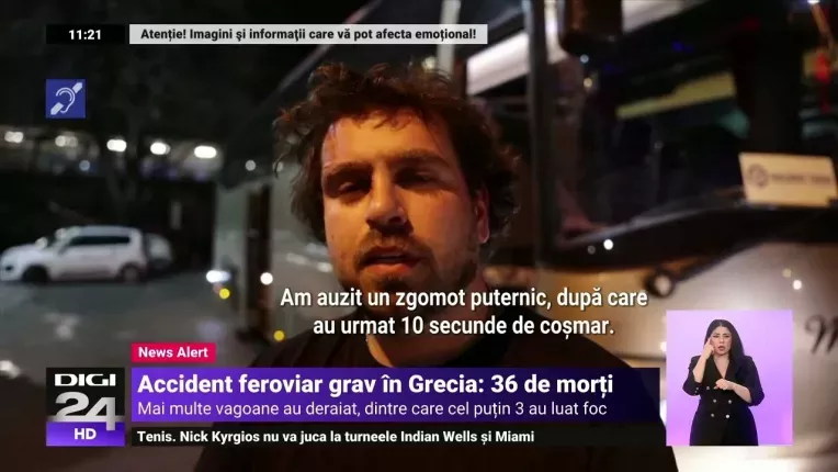 36 de morti si 85 de raniti dupa ce doua trenuri s-au ciocnit in Grecia.
Trei zile de doliu national.