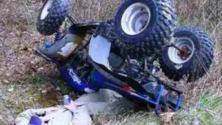 Accident de ATV cu un mortsi un ranit