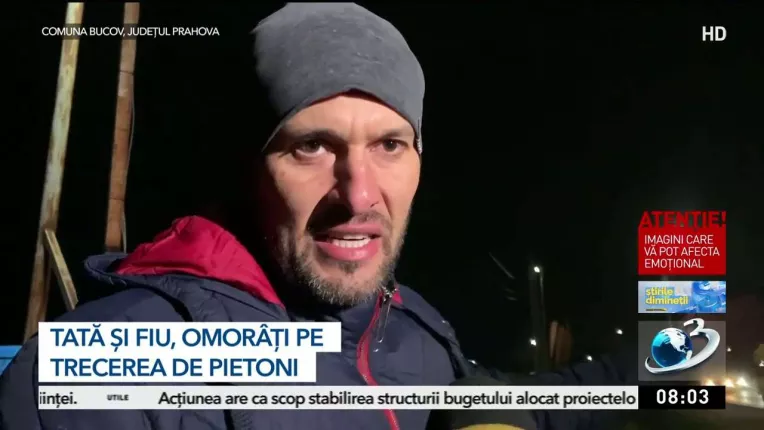 Accident grav in comuna prahoveana Bucov. Un tata si fiul sau, omorati in timp ce traversau un drum