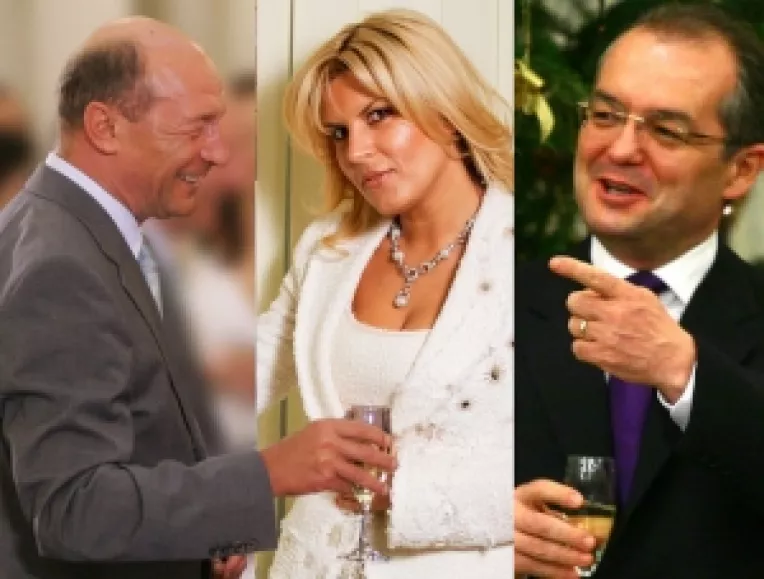 Acuzati de subminarea timp de 10 ani a economiei nationale: Traian Basescu, Elena Udrea si Emil Boc 