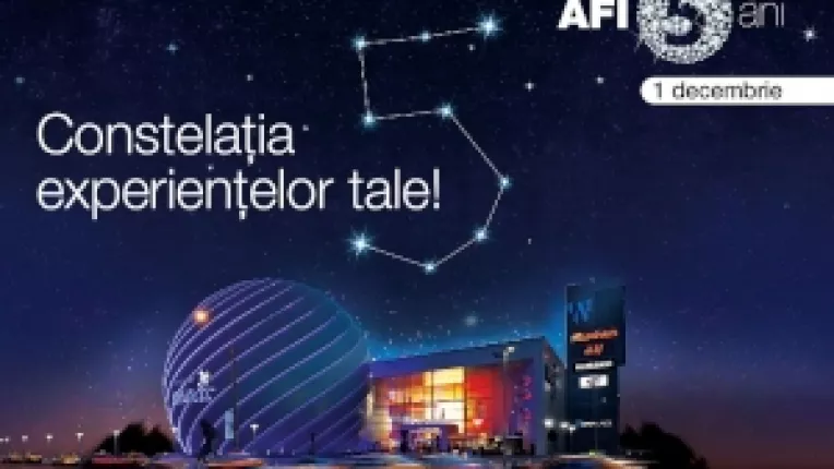 AFI Palace Cotroceni sarbatoreste cu mult fast 5 ani pe piata din Romania