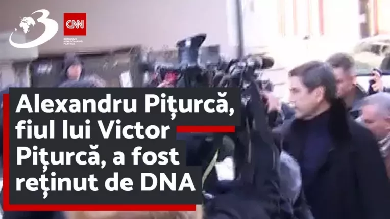 Alexandru Piturca, fiul lui Victor Piturca, a fost retinut de DNA