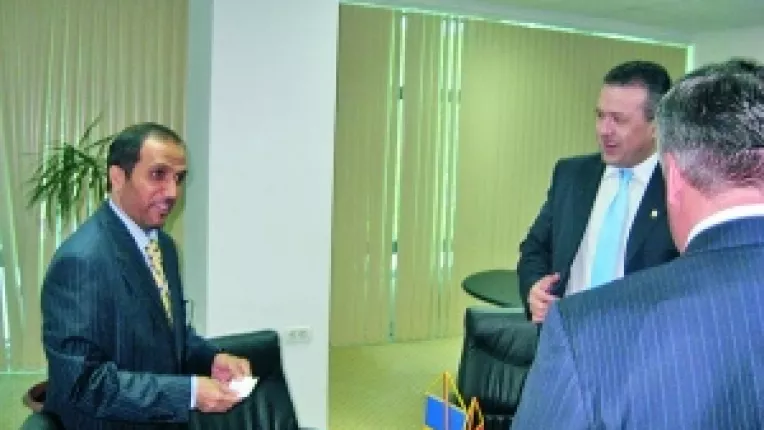 Ambasadorul Emiratelor Arabe Unite, in vizita la CCINA