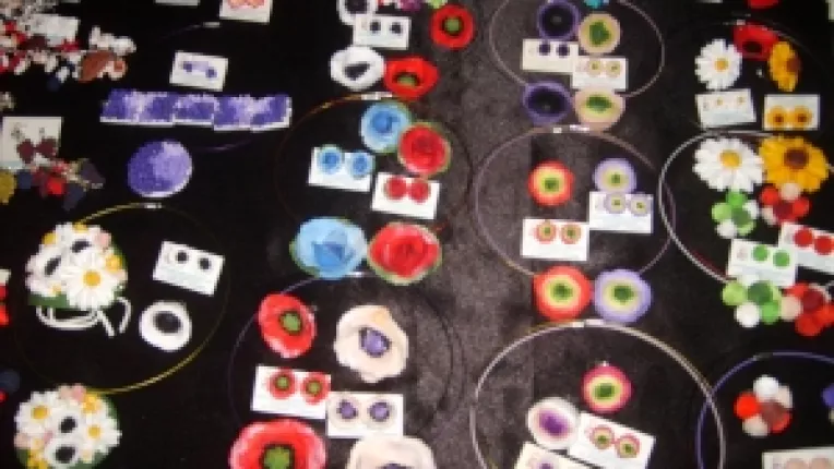 Angela Alexandru: "Bijuterii unicat din fimo!"