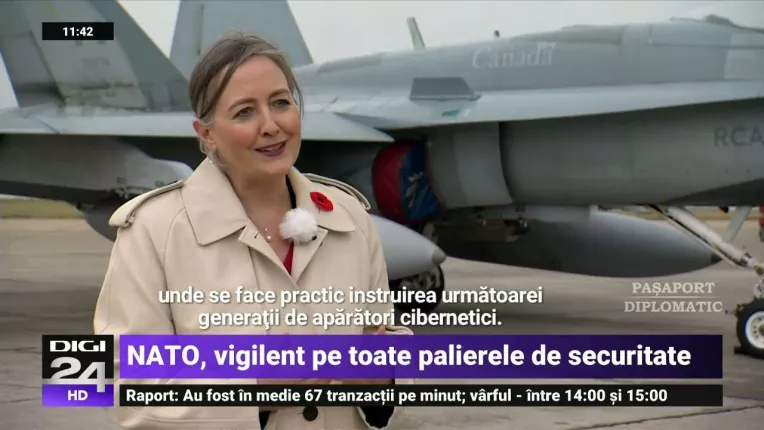Annick Goulet: Diplomatia si misiunile militare sunt cele doua fete ale aceleiasi monede
