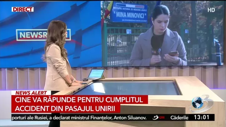 Autopsia turistului grec care a murit in accidentul de la Pasajul Unirii este gata