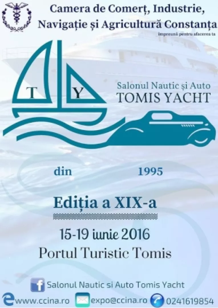 Azi, in Portul Tomis din Constanta, are loc deschiderea Salonului Nautic si Auto - TOMIS YACHT 2016