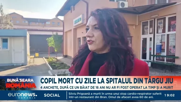 Baiat de 16 ani decedat la Spitalul din Targu Jiu. 4 anchete deschise pentru intarzierea operatiei