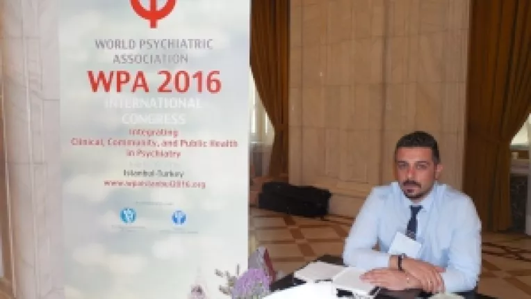 Basaran Celik de la Flap Tour participa la Congresul WPA 2015 de la Palatul Parlamentului
