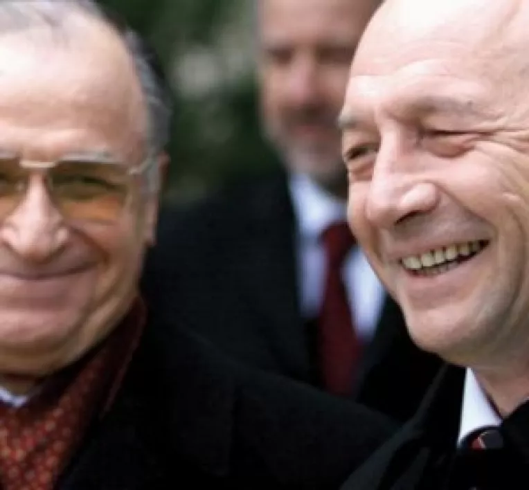 Basescu: Contracandidatul meu nu este Mircea Geoana, ci Ion Iliescu