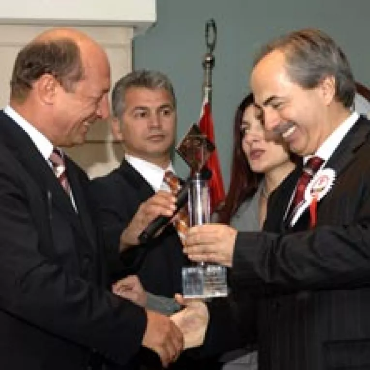 Basescu, personalitatea anului in Turcia