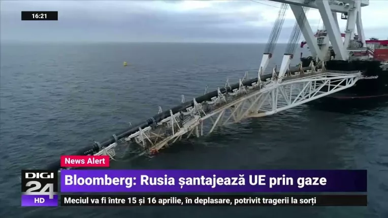 Bloomberg: Rusia tine sub control piata europeana a gazelor