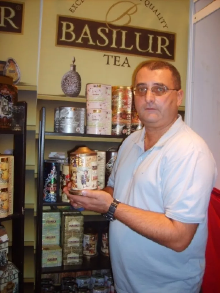 Bogdan Dragnea, director de vanzari la Basilur Tea: "Avem stand in cadrul Targului de Carte de la Sala Dalles!"
