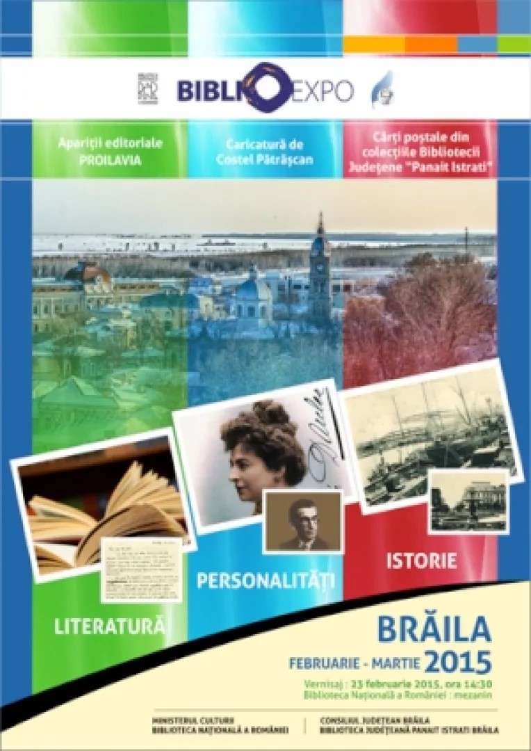 Braila - literatura, personalitati, istorie, a doua expozitie in cadrul proiectului BiblioExpo
