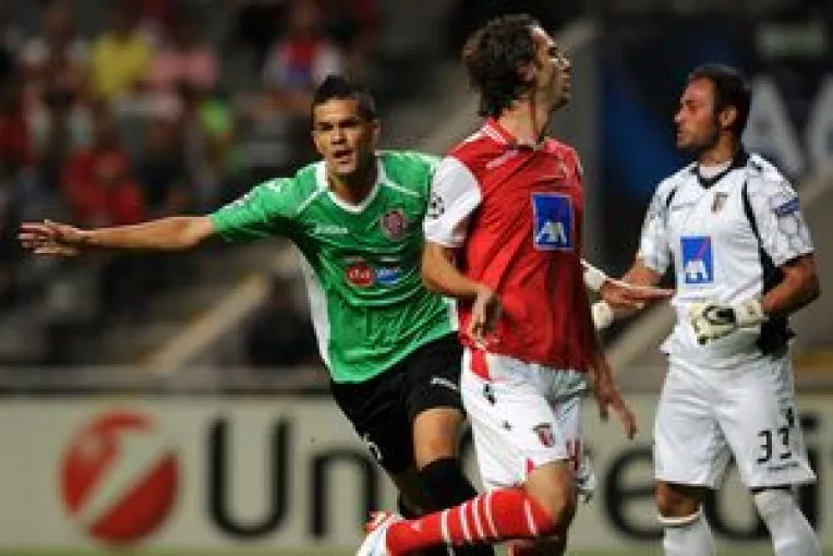 Brazilianul Rafael Bastos a reusit o dubla in meciul castigat de CFR Cluj cu Sporting Braga
