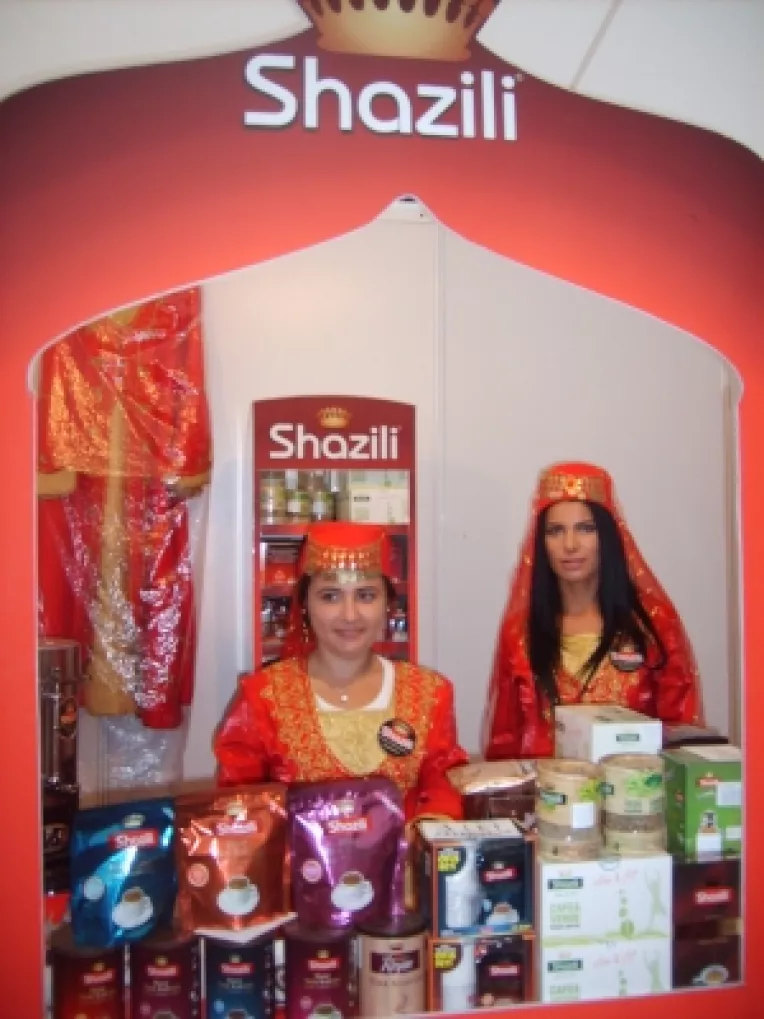 Cafea verde Shazili, slim & fit, la Tea & Coffee Festival 