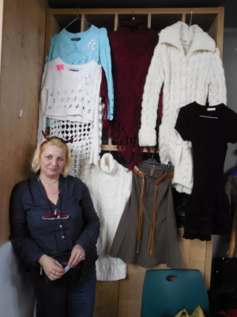 Carmen Bauer: "De la 14 ani, fac tricotaje!"