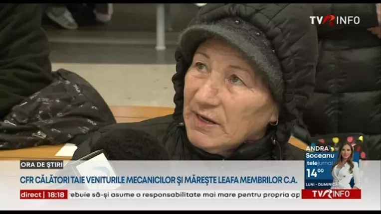 CFR Calatori: Salariile mecanicilor de locomotiva au fost taiate, iar cele ale membrilor CA - marite