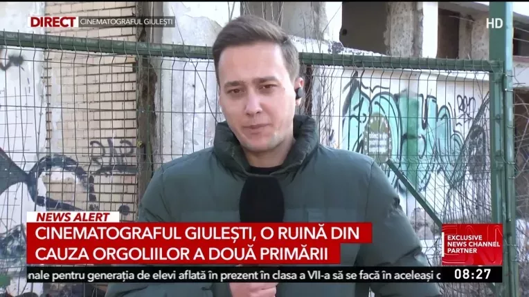 Cinematograful Giulesti, o ruina din cauza orgoliilor a doua primarii