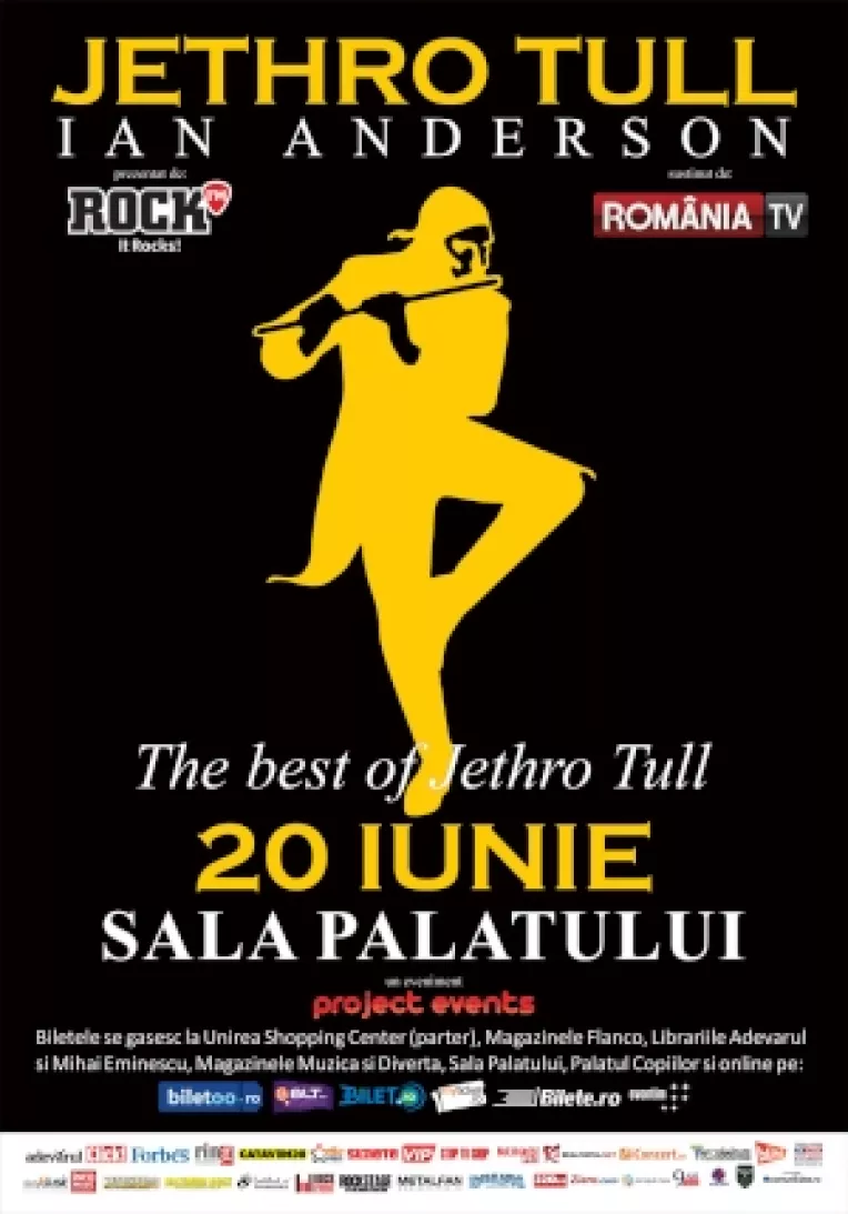 Concert JETHRO TULL: o categorie de bilete epuizata