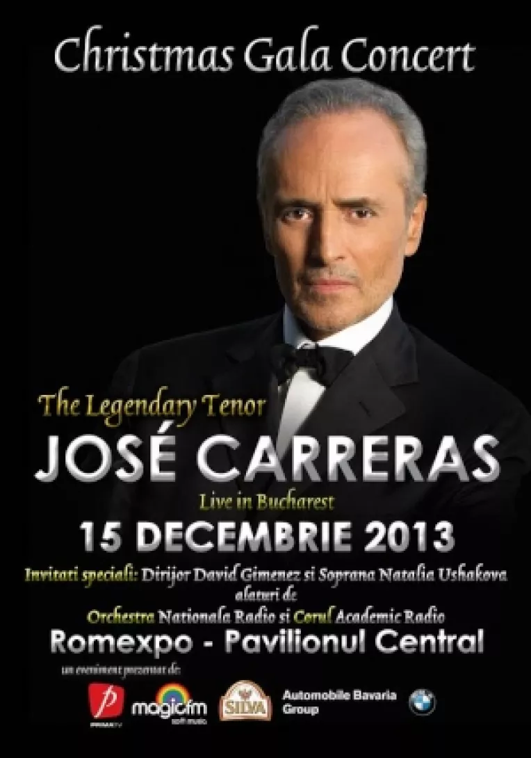 
Concert JOSE CARRERAS la Bucuresti: tot ce trebuie sa stii daca mergi la Gala de Craciun     