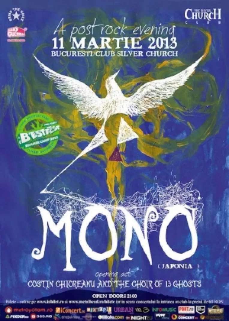 Concert MONO la Bucuresti in cadrul B’ESTFEST Summer Camp pre-party!


