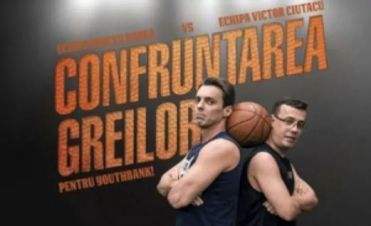"Confruntarea Greilor" : Scopul acestui meci este donarea de fonduri unei fundatii care se ocupa de tineri 