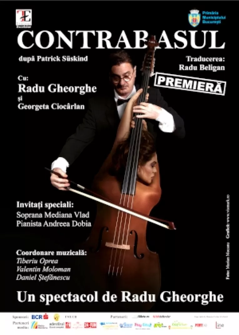 "Contrabasul", un spectacol in regia lui Radu Gheorghe