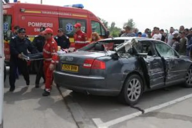 Craiova: Accident pe bulevardul Dacia