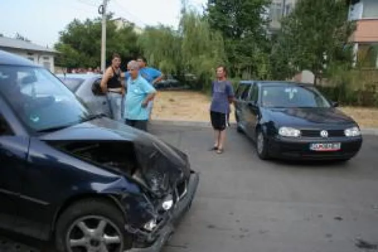 Craiova: Tamponare cu scandal