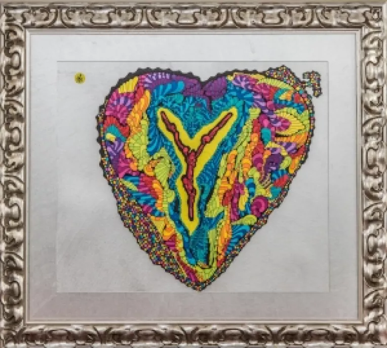 Cristina Frentiu Sacolescu - vernisaj inspirat din mozaicurile lui Gaudi si culori puternice din Barcelona