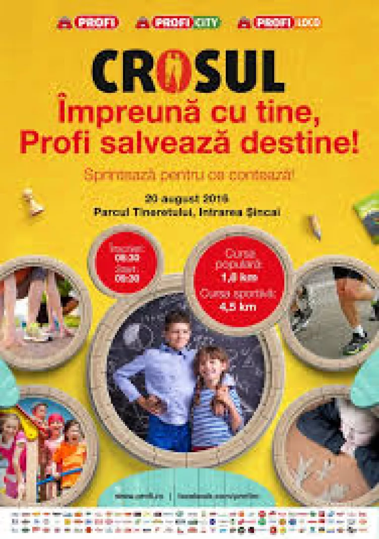 Cros de responsabilitate sociala in Parcul Tineretului