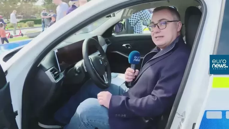 Cum arata BMW-urile achiztionate de IGPR. Masinile au fost prezentate cu ocazia Zilei Politiei