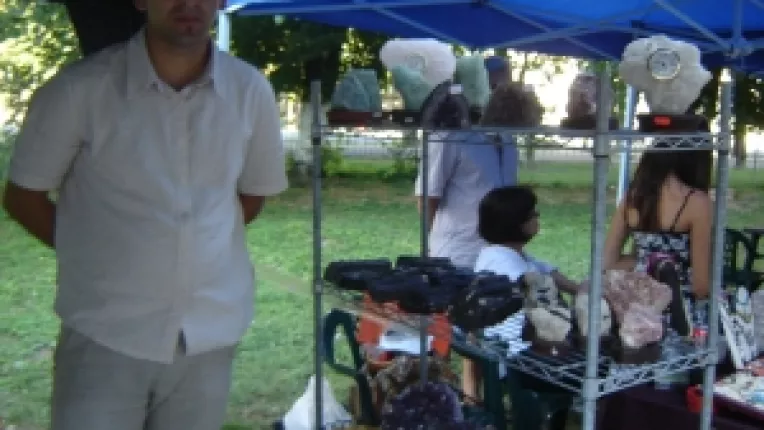 Dan Silaghi din Baia Mare: "Cele mai cautate sunt geodele de Brazilia!"