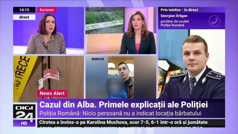 De ce au intrat politistii din Alba dupa 3 ore in casa barbatului care si-a omorat copilul