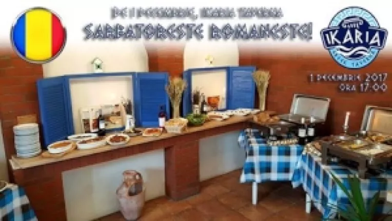 De Ziua Nationala a Romaniei, ia-ti straiele de sarbatoare si vino la restaurantul Ikaria Taverna