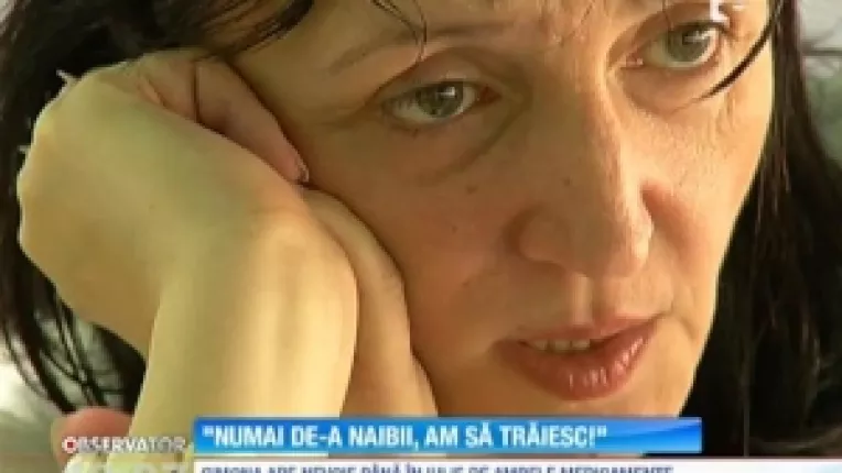 Diagnosticata cu cancer la san stadiul 3, Simona Catrina crede ca Dumnezeu e atotputernic