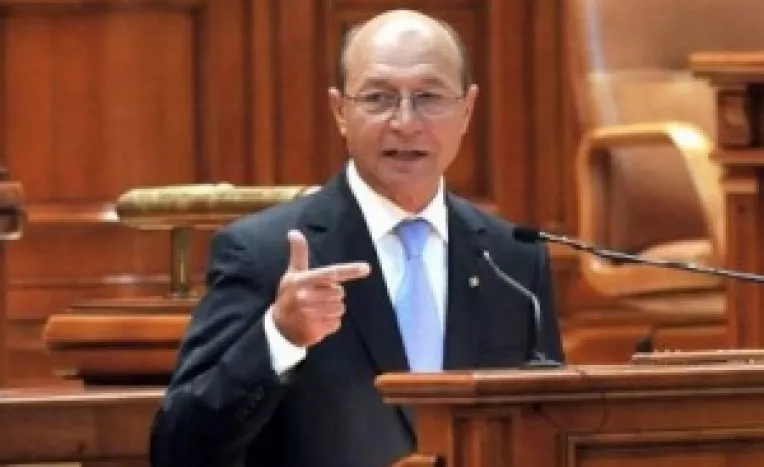 Discursul presedintelui Basescu in Parlament