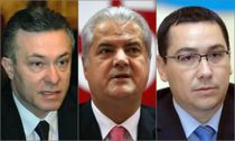 Echipa: Presedinte Nastase, lider executiv Ponta, secretar general Dragnea si lider al CN Diaconescu
