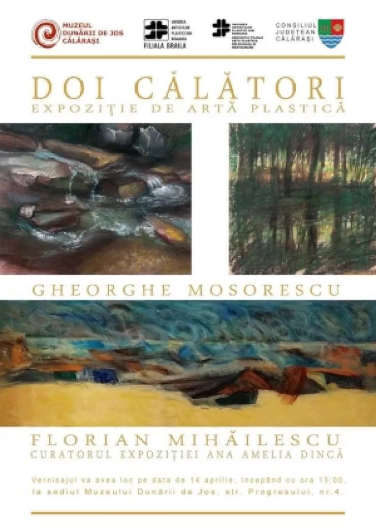 Expozitia Doi calatori va fi vernisata la Muzeul Dunarii de Jos