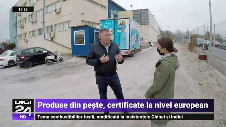 Fabrica in care salata de icre se prepara dupa reteta traditionala a lipovenilor, fara conservanti.