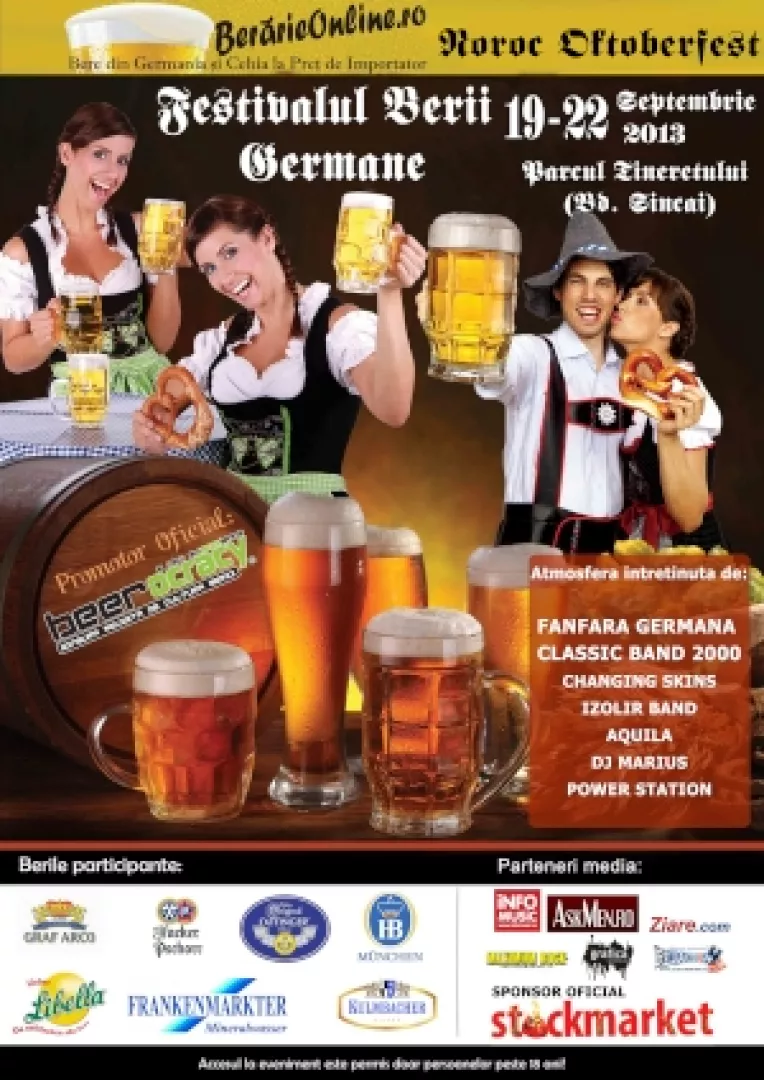 Festivalul Berii Germane din Parcul Tineretului, la a treia editie