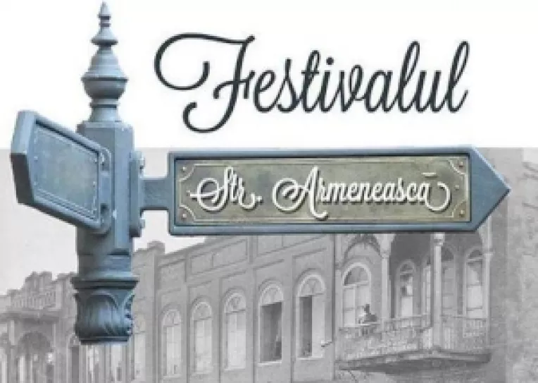 Festivalul Strada Armeneasca, in curtea interioara a Bisericii Armenesti