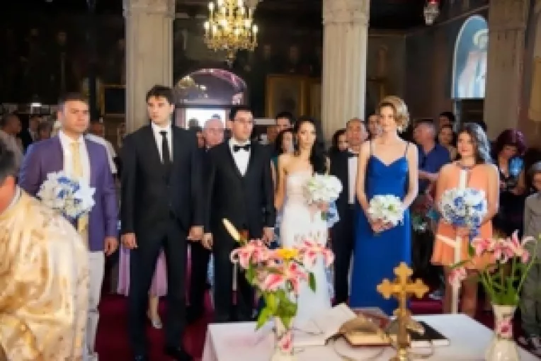 Fiul lui Dan Constantin s-a casatorit religios la Biserica Kretzulescu