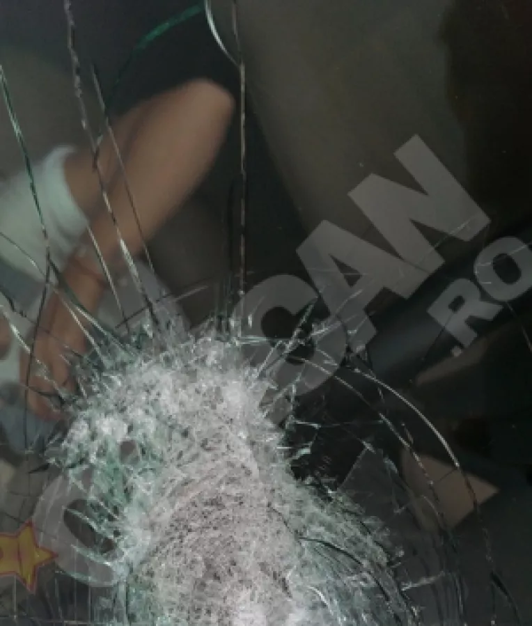 Giulia Anghelescu, cumnata lui Serban Huidu, implicata intr-un accident rutier