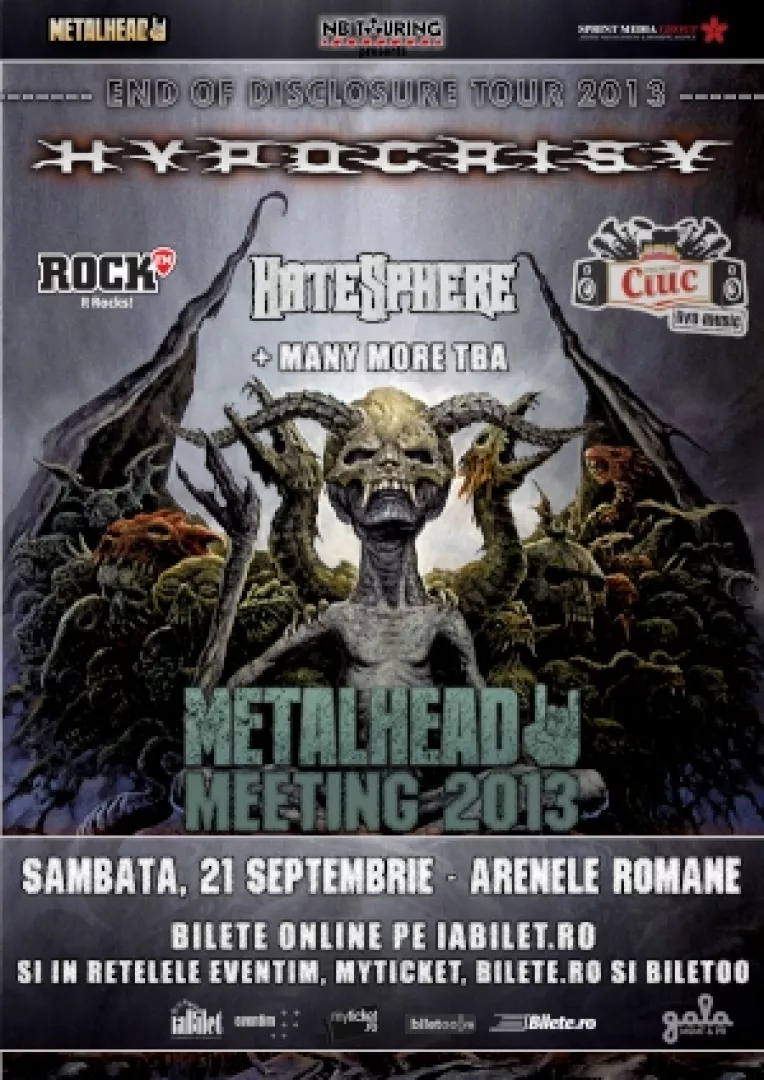 HATESHPERE, a doua confirmare la METALHEAD MEETING