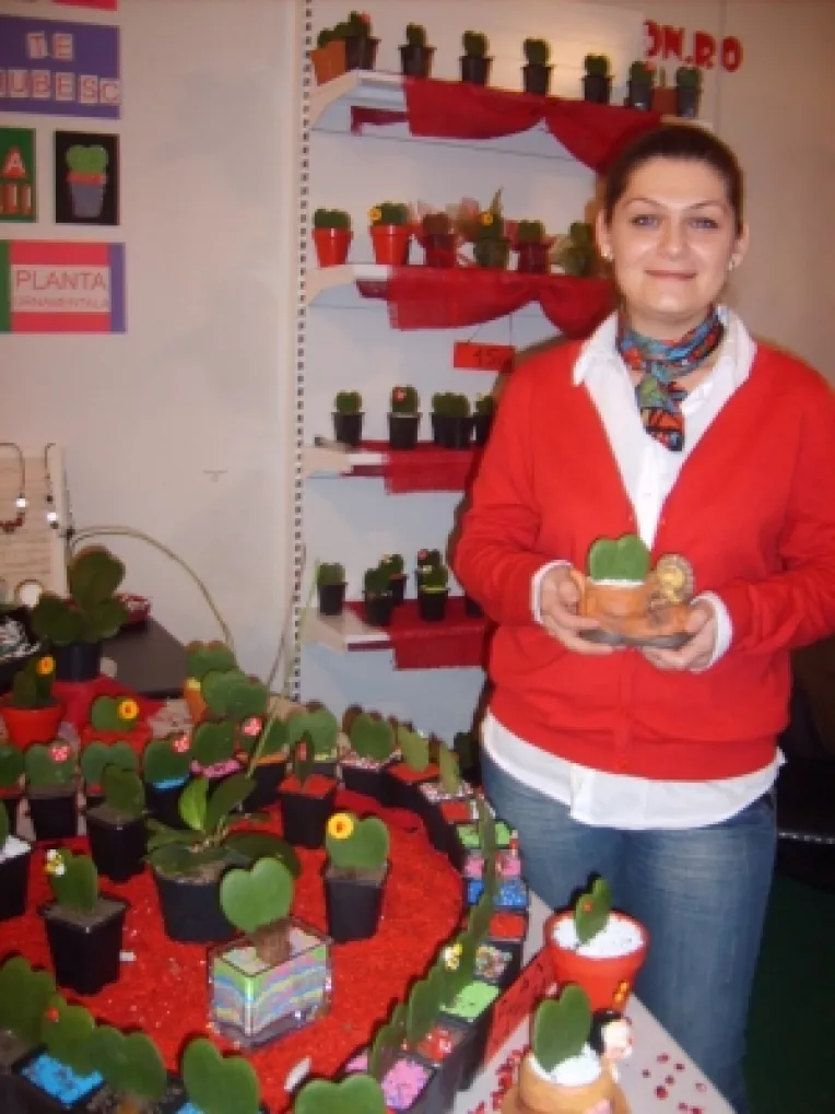 Hoya Kerrii, un martisor natural si inedit, pe care il gasiti la Sala Dalles