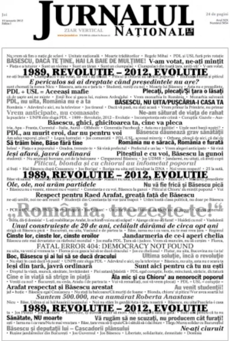 In topul presei: Marius Tuca si Jurnalul National 