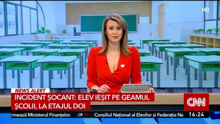 Incident socant la o scoala din Suceava! Un elev a iesit pe geamul de la etajul doi