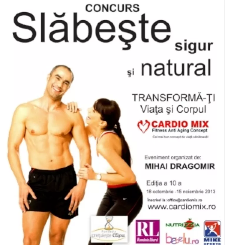 Inscrie-te in programul Concept al brandului Cardio Mix care te transforma!